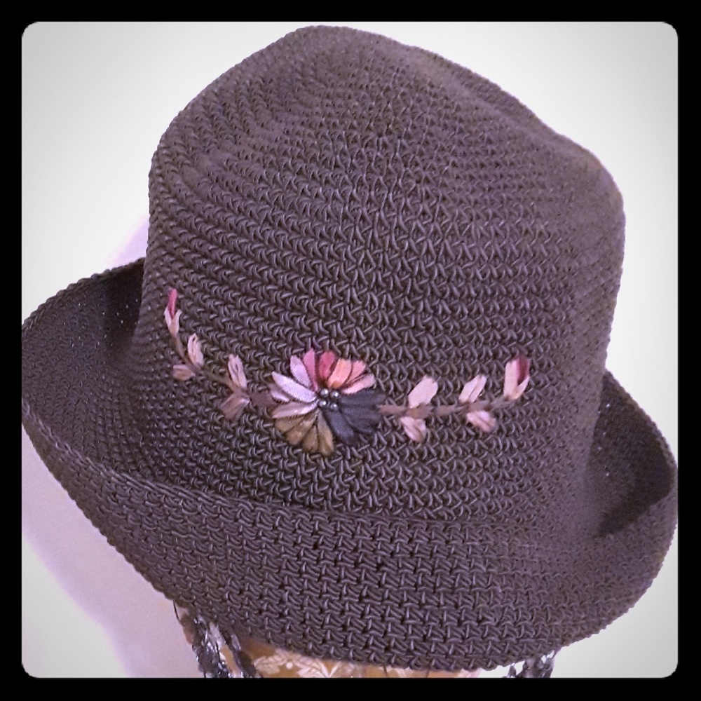 Woven hat by The Cracker Barrel store